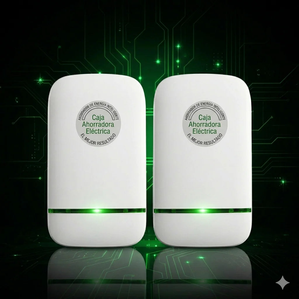 AHORRADOR DE ENERGÍA ⚡🔌 Caja Ahorradora de Energía para Hogar y Oficina
