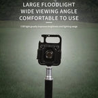 🔦 Mini Linterna LED Recargable Tipo Llavero  ⚡ – Luz Portátil Multifuncional
