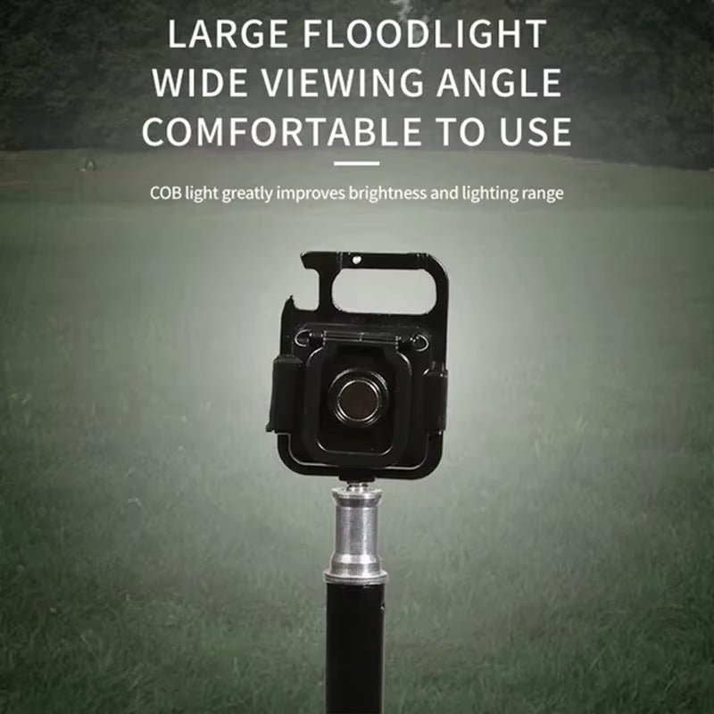 🔦 Mini Linterna LED Recargable Tipo Llavero  ⚡ – Luz Portátil Multifuncional