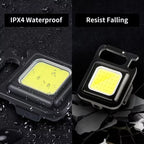 🔦 Mini Linterna LED Recargable Tipo Llavero  ⚡ – Luz Portátil Multifuncional