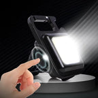 🔦 Mini Linterna LED Recargable Tipo Llavero  ⚡ – Luz Portátil Multifuncional